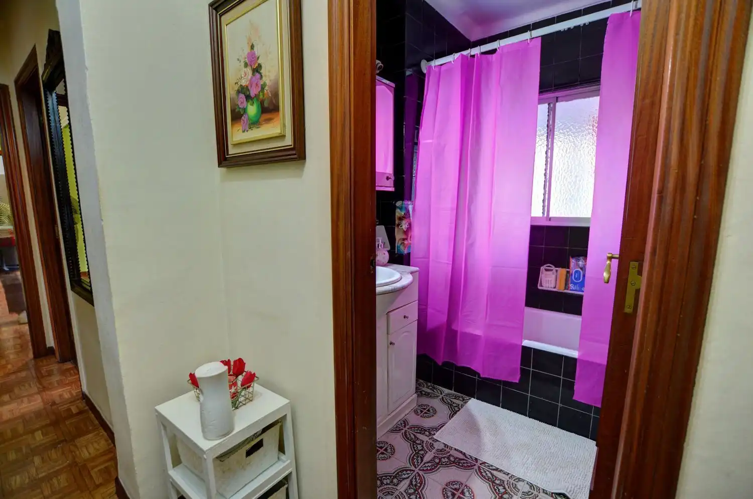Badezimmer von Wohnung zum Verkauf in Avilés mit Schwimmbad