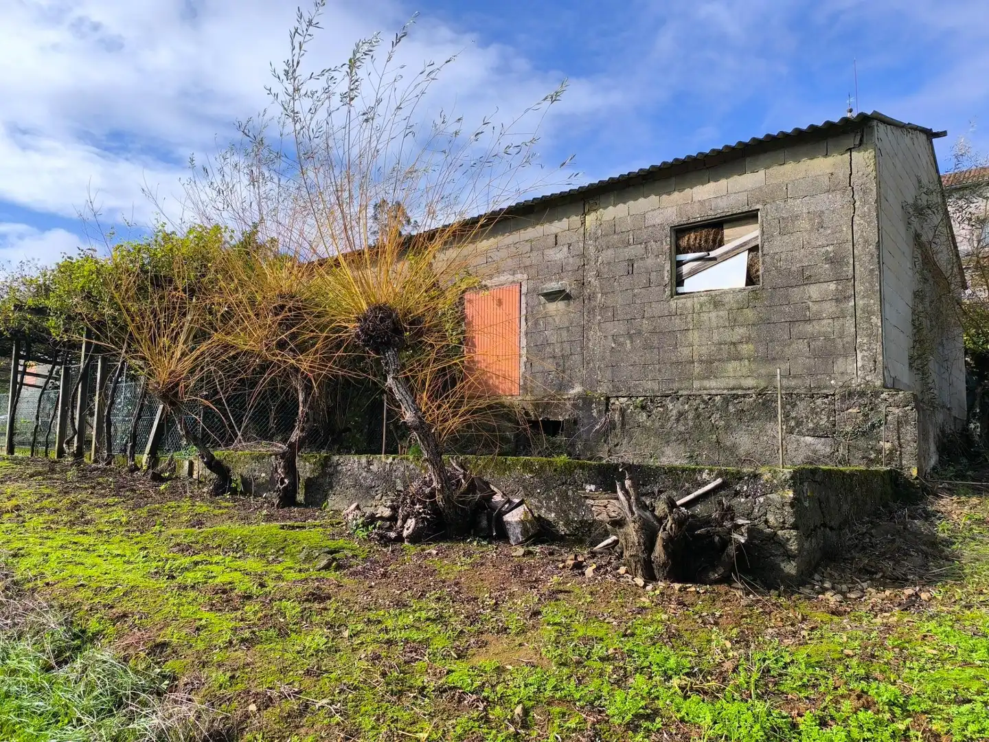 Vista exterior de Casa o chalet en venta en Santiago de Compostela  con Jardín privado