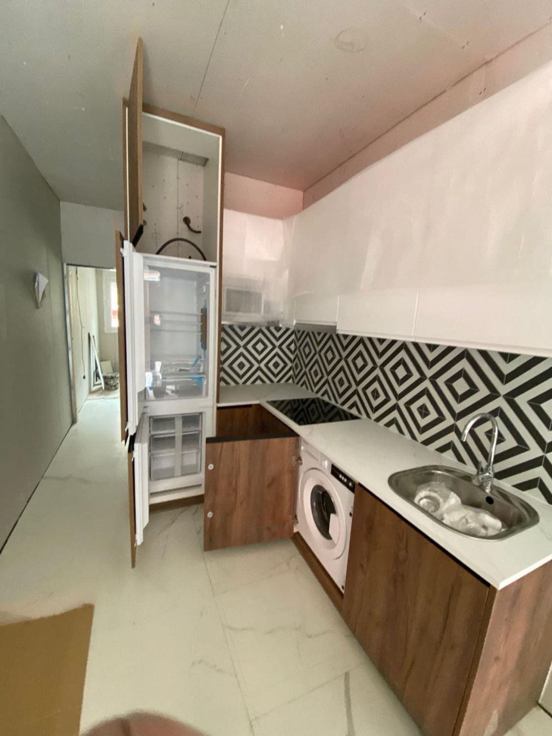 Kitchen of Premises for sale in  Madrid Capital  with Air Conditioner