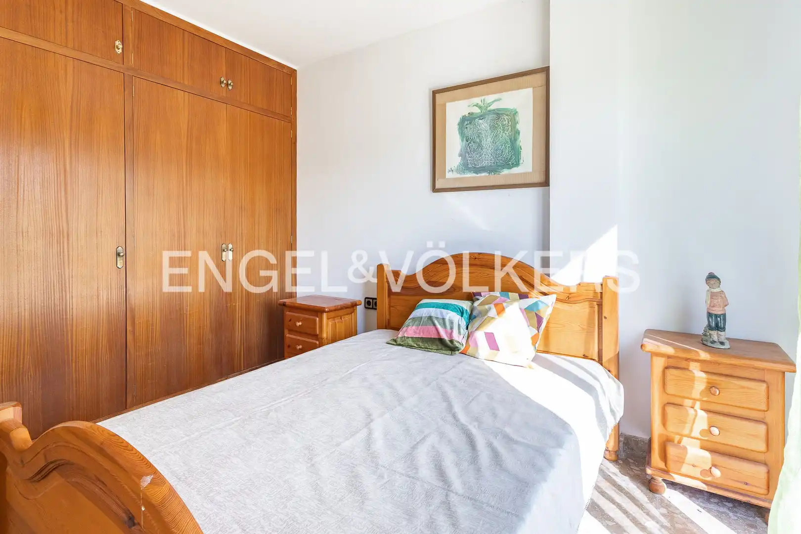 Bedroom of Houses for rent in Caldes d'Estrac  with Air Conditioner, Heating and Private garden