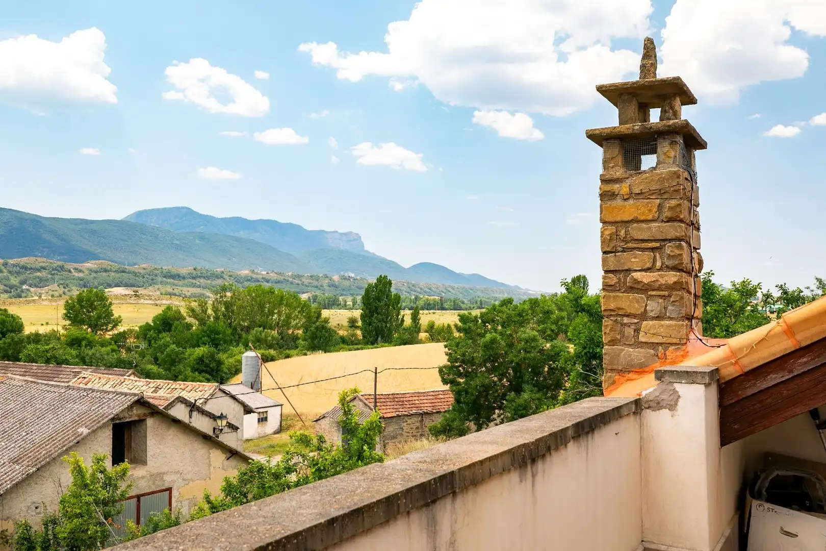 Terraza de Casa o chalet en venta en Sabiñánigo con Calefacción, Jardín privado y Terraza
