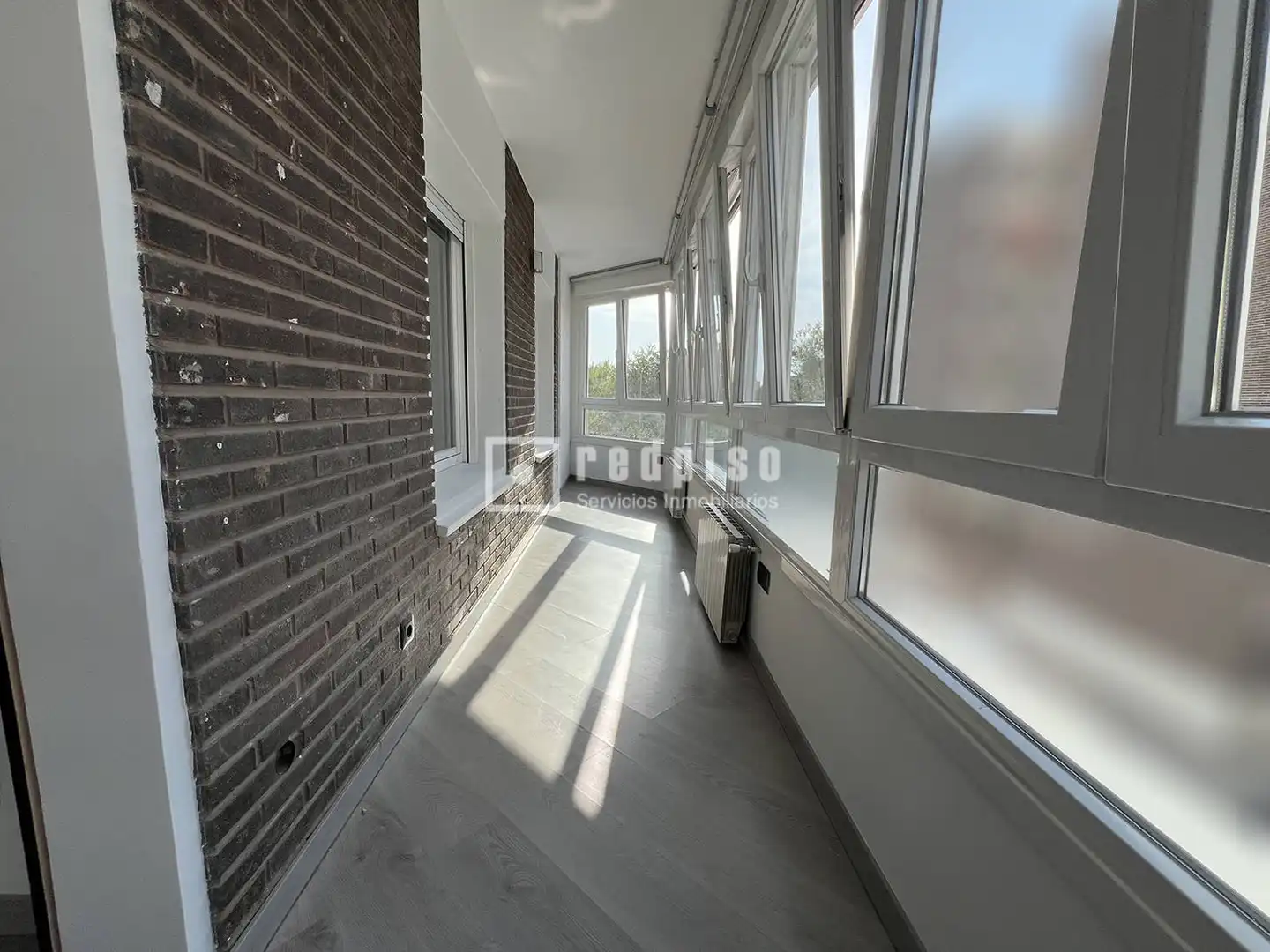 Balcony of Flat for rent in Madrid  with Heating, Private garden and Terrace