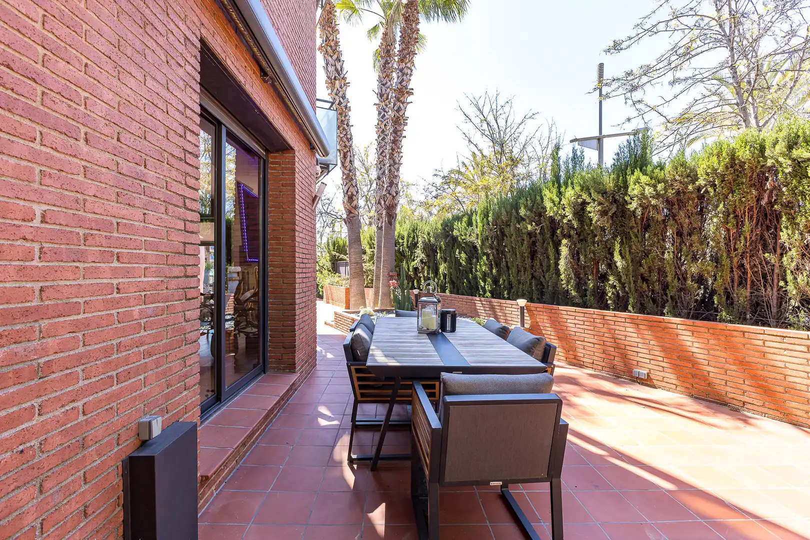 Terrassa de Casa adosada en venda en Sitges amb Calefacció, Jardí privat i Parquet