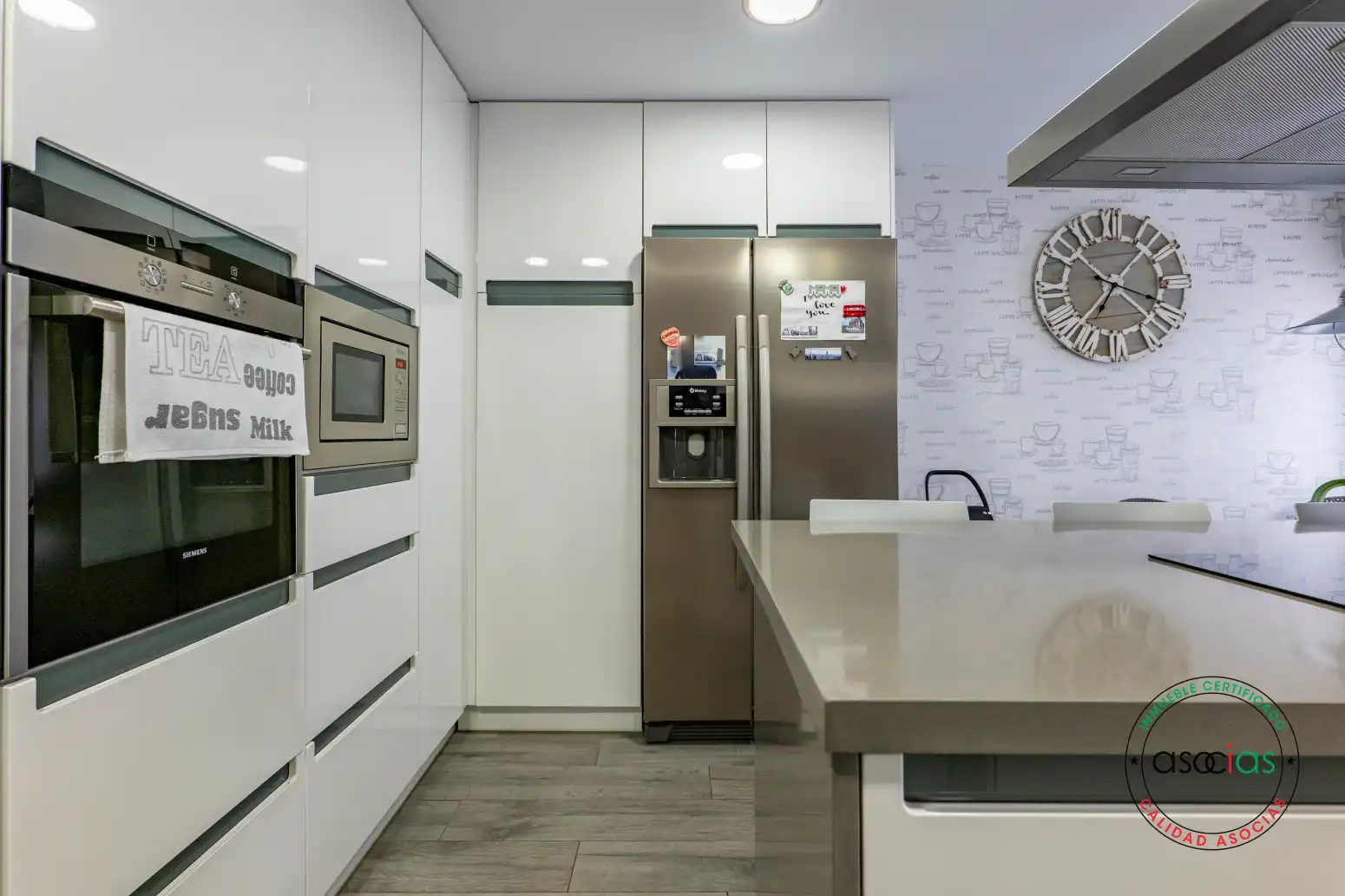 Cocina de Piso en venta en Gijón  con Calefacción y Terraza