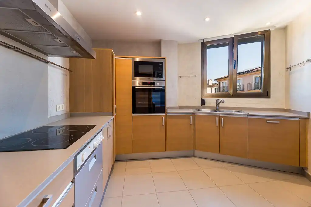 Kitchen of Attic for rent in  Palma de Mallorca  with Air Conditioner, Heating and Terrace