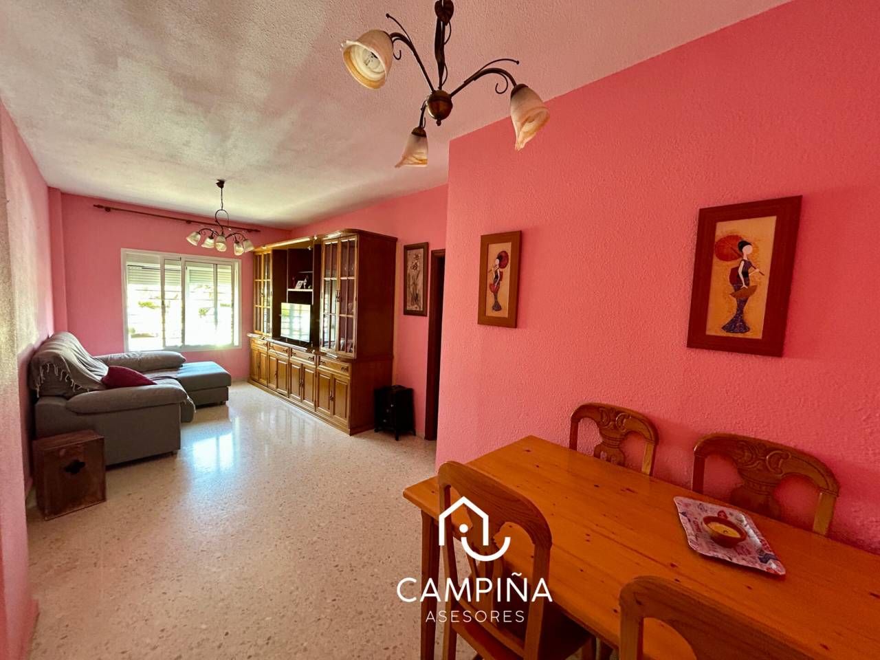 Living room of Flat for sale in San Juan del Puerto  with Storage room