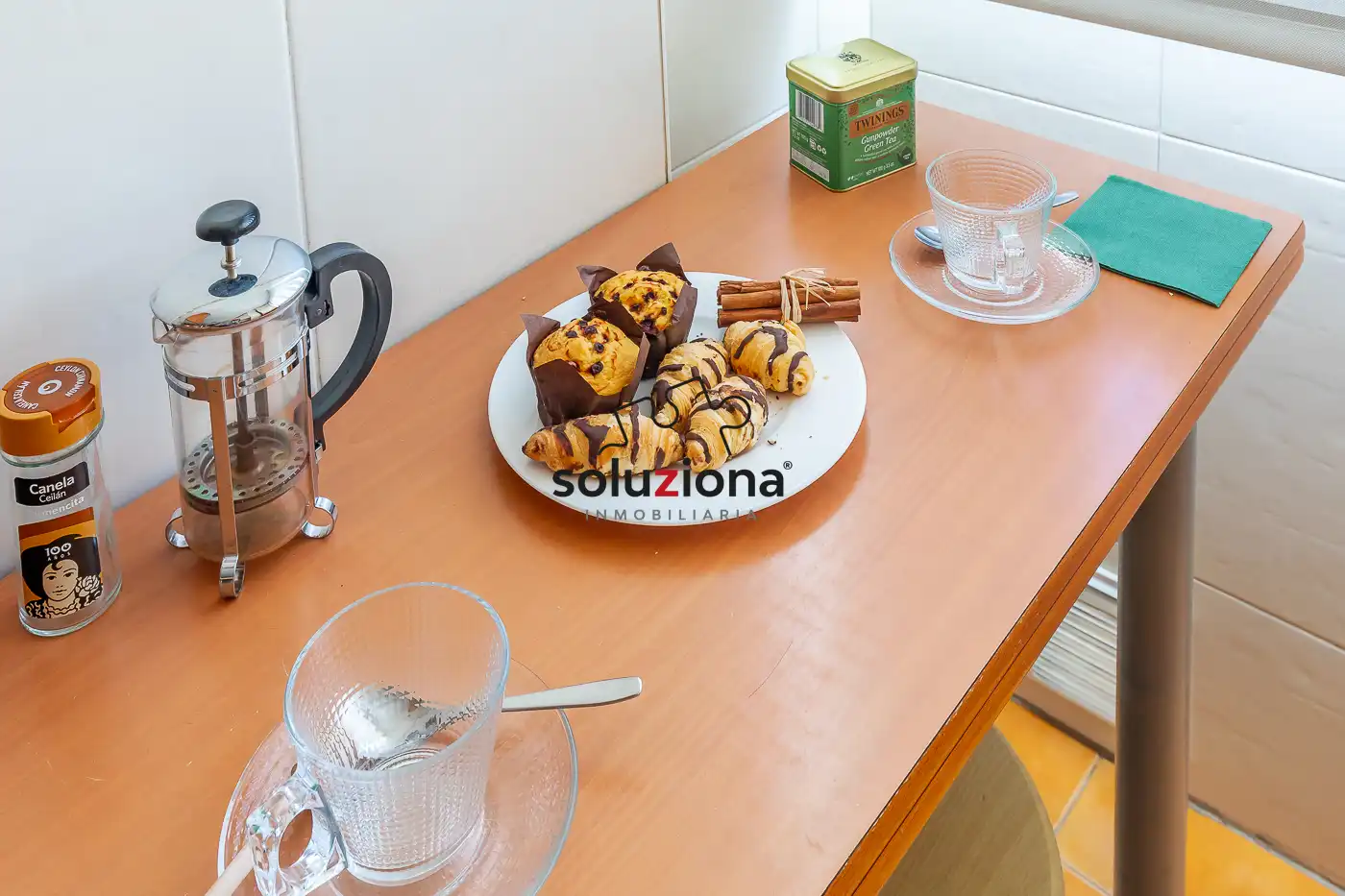 Kitchen of Flat for sale in San Isidro