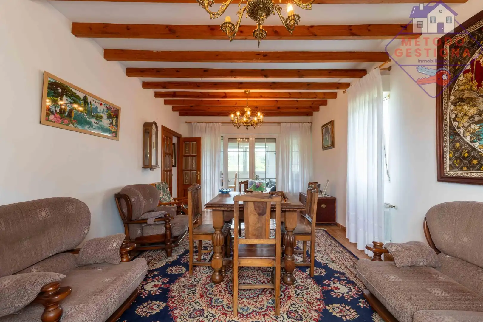 Comedor de Casa o chalet en venta en Santillana del Mar con Calefacción, Jardín privado y Terraza