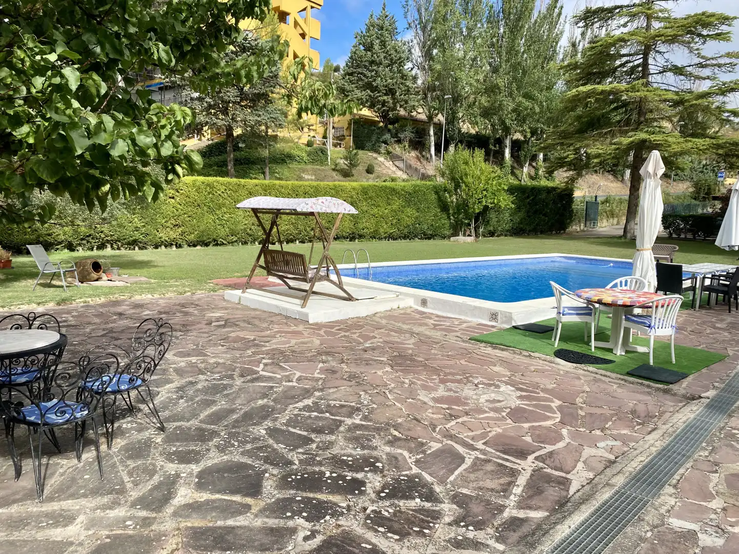 Piscina de Casa o chalet en venta en Lanciego / Lantziego con Calefacción, Jardín privado y Parquet