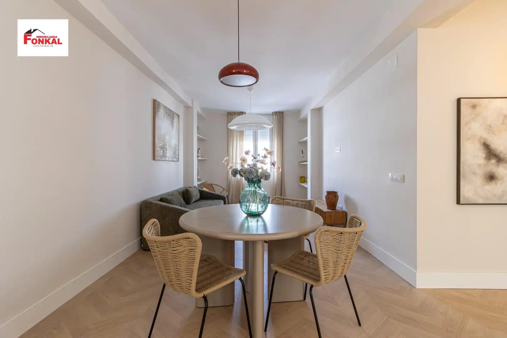 Dining room of Flat for sale in Jerez de la Frontera  with Parquet flooring, Storage room and Furnished