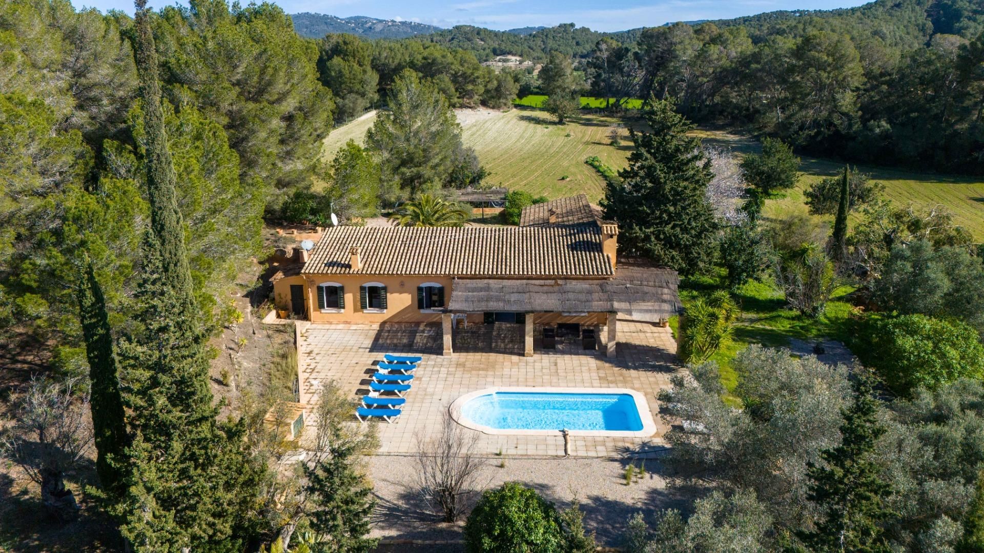 Garten von Country house zum Verkauf in Calvià mit Privatgarten, Abstellraum und Schwimmbad
