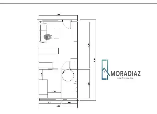Apartamento en venta en Don Benito con Aire acondicionado y Calefacción