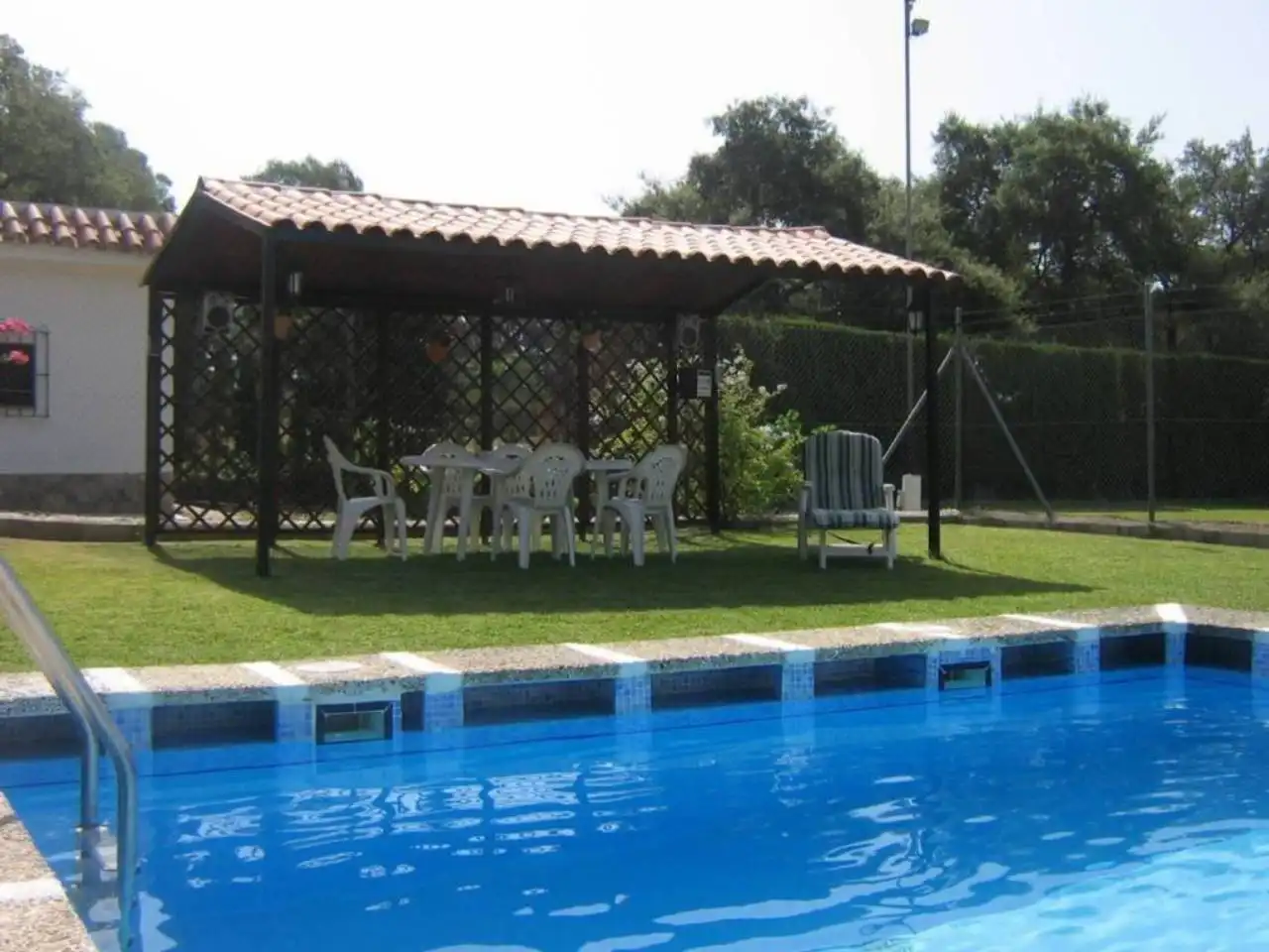 Swimming pool of Houses for sale in Jerez de la Frontera  with Air Conditioner and Furnished