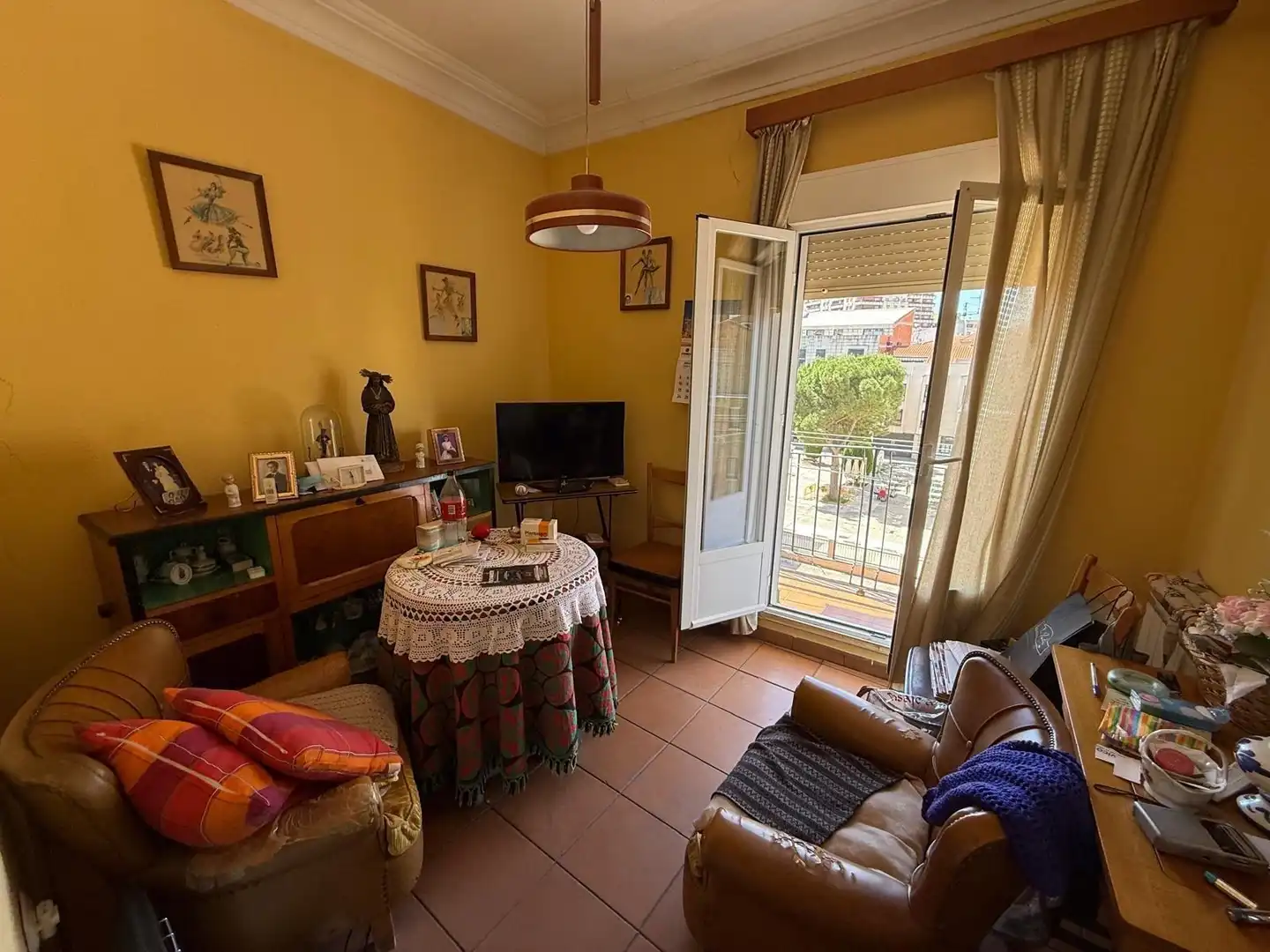 Wohnzimmer von Wohnung zum Verkauf in Guadalajara mit Heizung und Terrasse