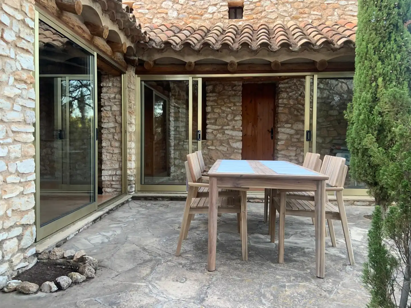 Terraza de Casa o chalet en venta en L'Ametlla de Mar  con Calefacción, Jardín privado y Terraza