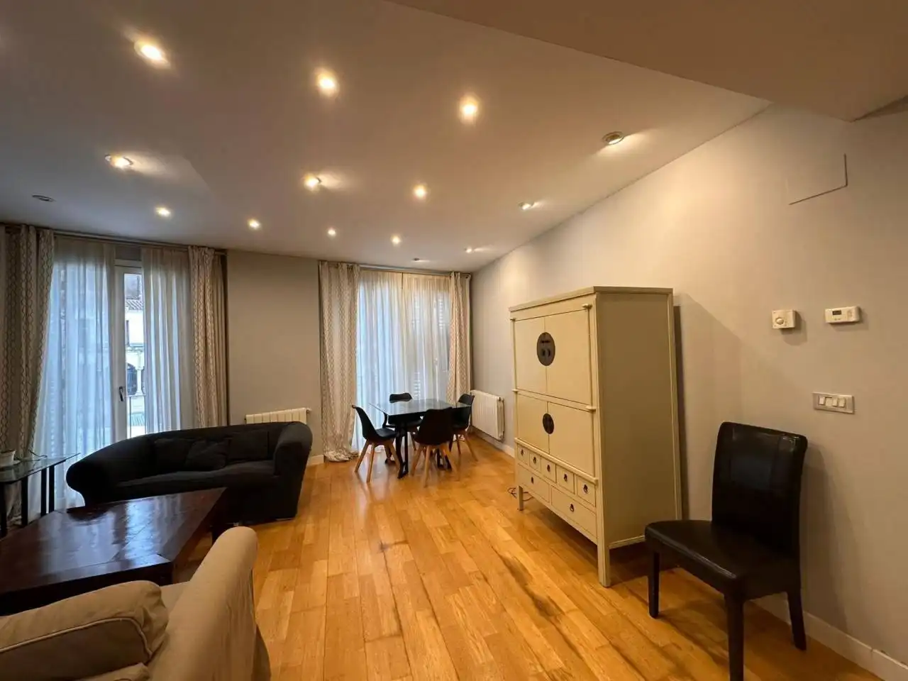 Dining room of Flat for sale in Badajoz  with Air Conditioner, Heating and Parquet flooring