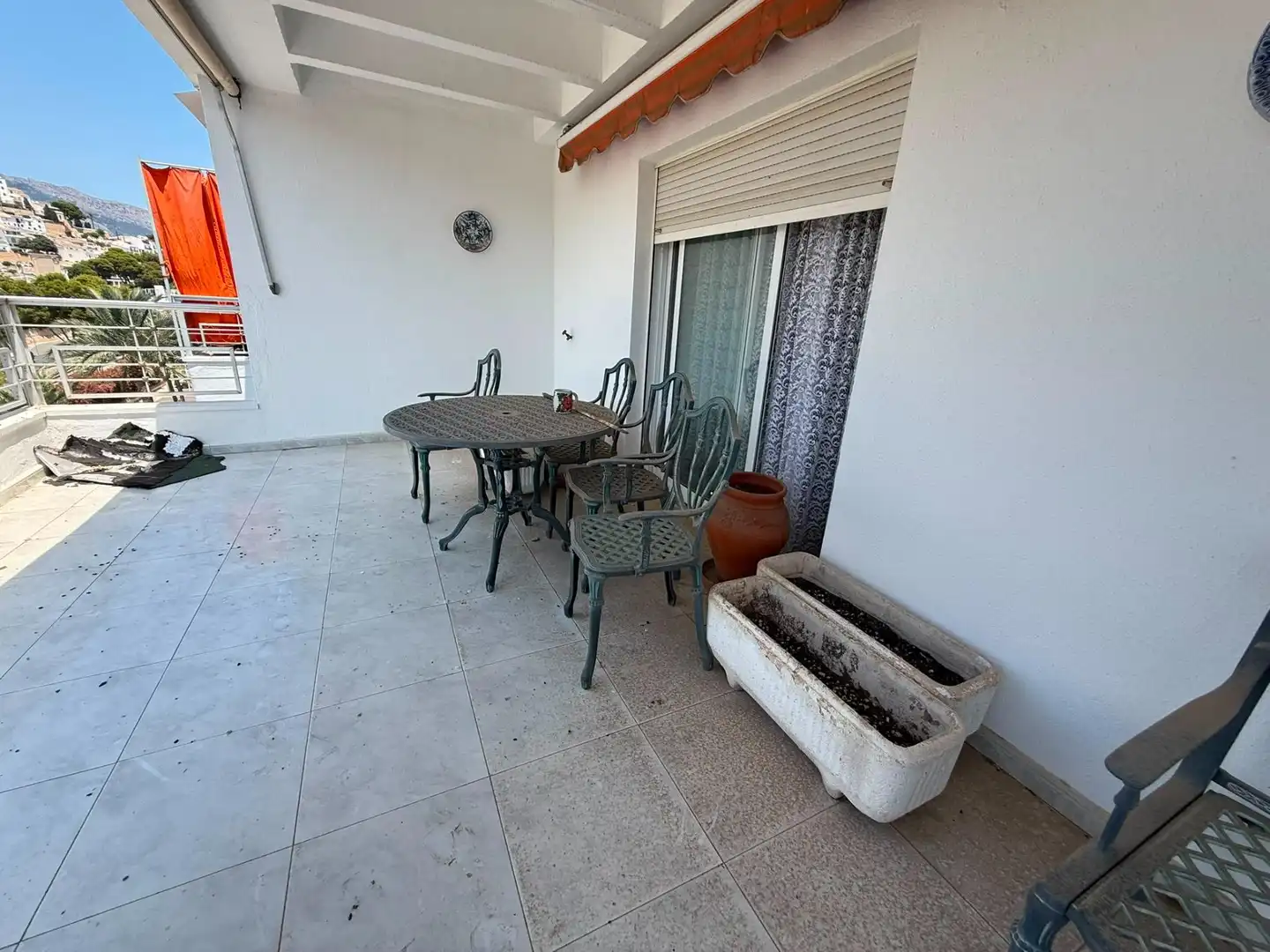 Terrasse von Dachboden zum Verkauf in Altea mit Terrasse und Möbliert