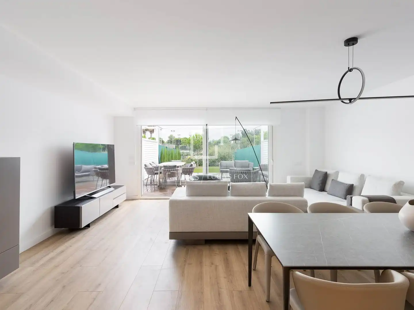 Sala de estar de Casa o chalet de alquiler en Gavà con Aire acondicionado, Calefacción y Jardín privado