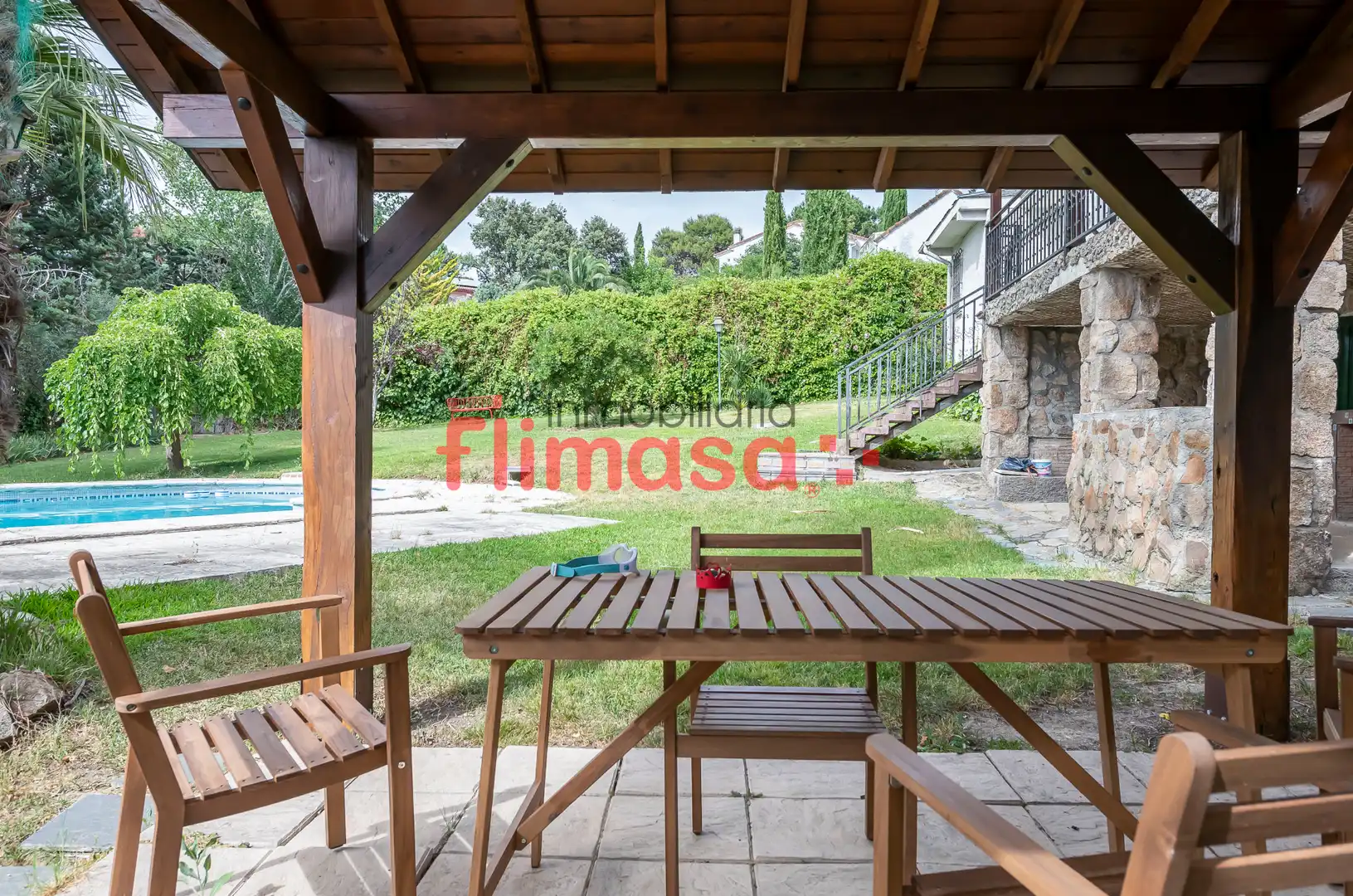 Terraza de Casa o chalet en venta en Villaviciosa de Odón con Aire acondicionado, Calefacción y Piscina
