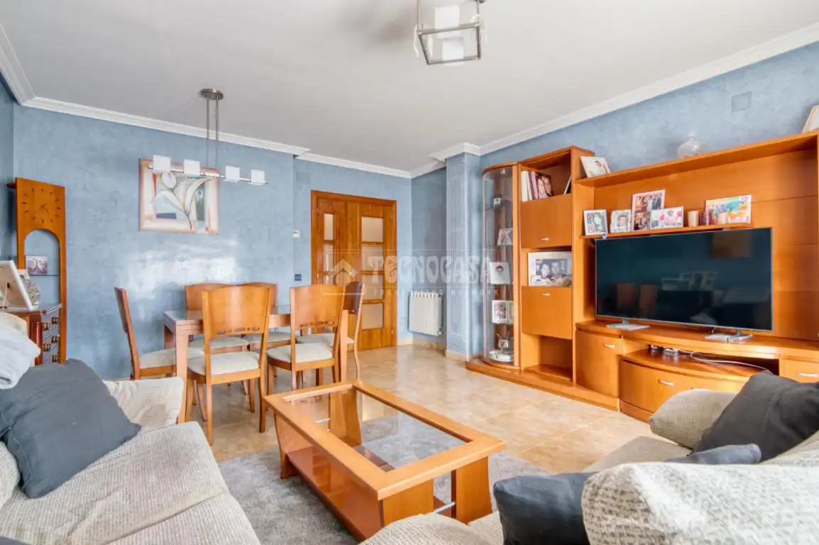Sala de estar de Piso en venta en Topas con Terraza