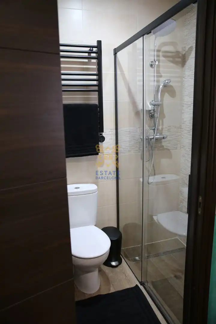 Badezimmer von Haus oder Chalet zum Verkauf in Blanes mit Klimaanlage, Terrasse und Möbliert