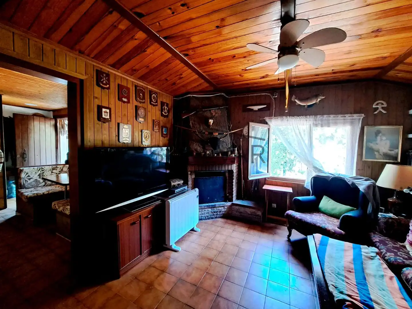 Sala de estar de Casa o chalet en venta en Llimiana con Jardín privado, Terraza y Trastero