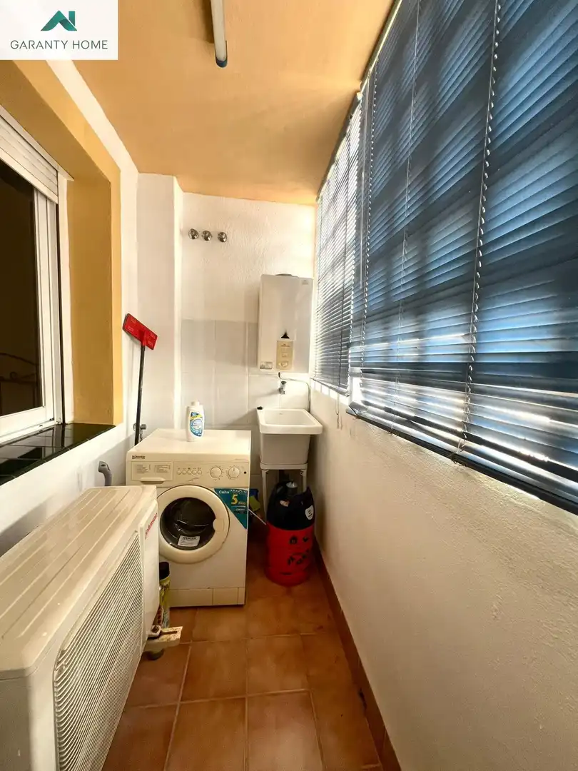 Bathroom of Flat for rent in Rincón de la Victoria  with Air Conditioner, Terrace and Furnished