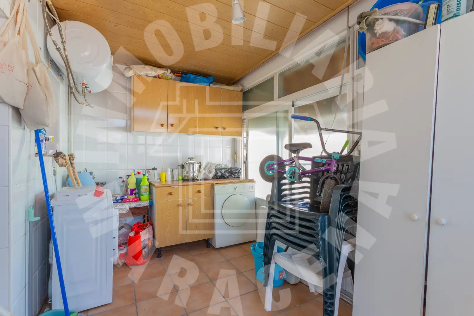Cocina de Dúplex en venta en Maracena con Aire acondicionado, Terraza y Horno