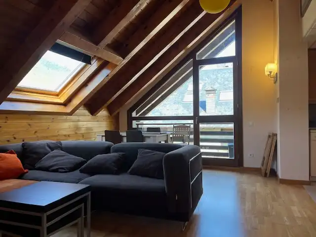 Living room of Apartments for sale in Esterri d'Àneu  with Heating, Parquet flooring and Storage room
