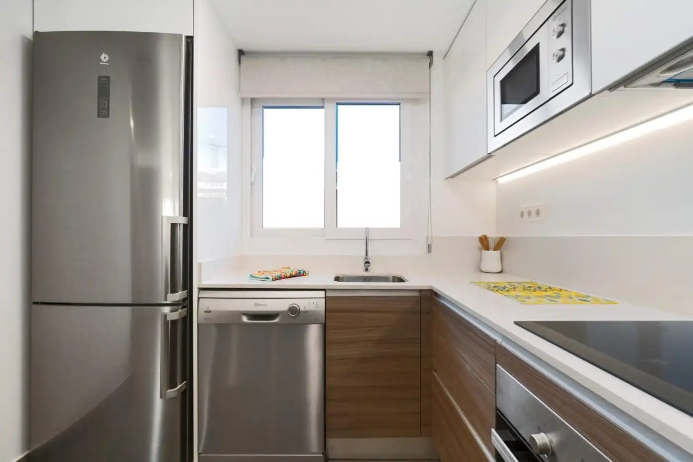 Cuina de Pis en venda en Elche / Elx amb Aire condicionat, Jardí privat i Parquet