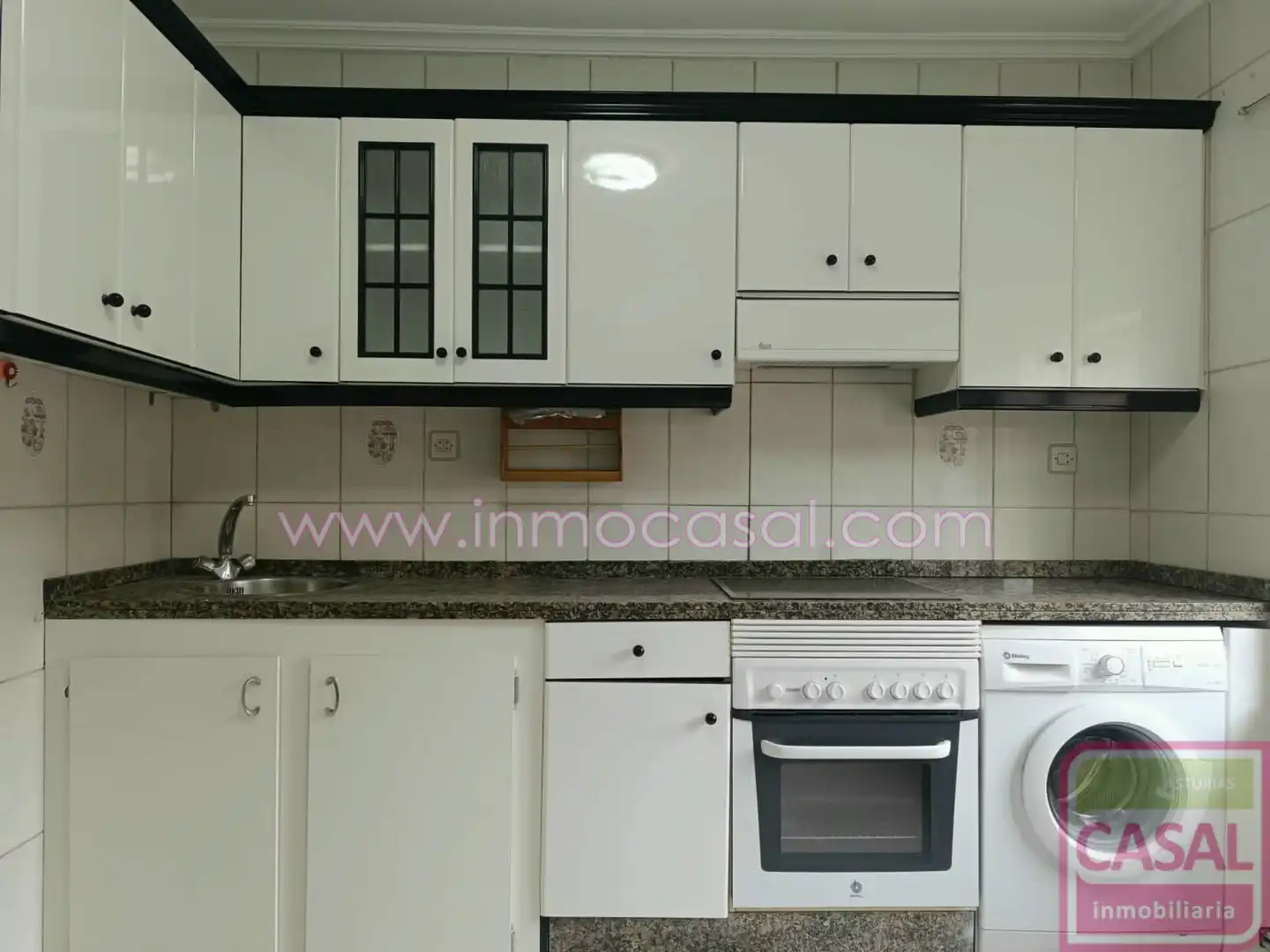 Kitchen of Houses for rent in Aller  with Heating, Terrace and Storage room