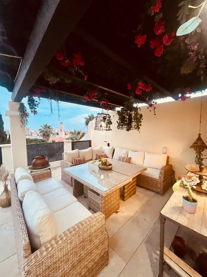 Terraza de Casa o chalet en venta en Cartagena con Aire acondicionado, Terraza y Amueblado