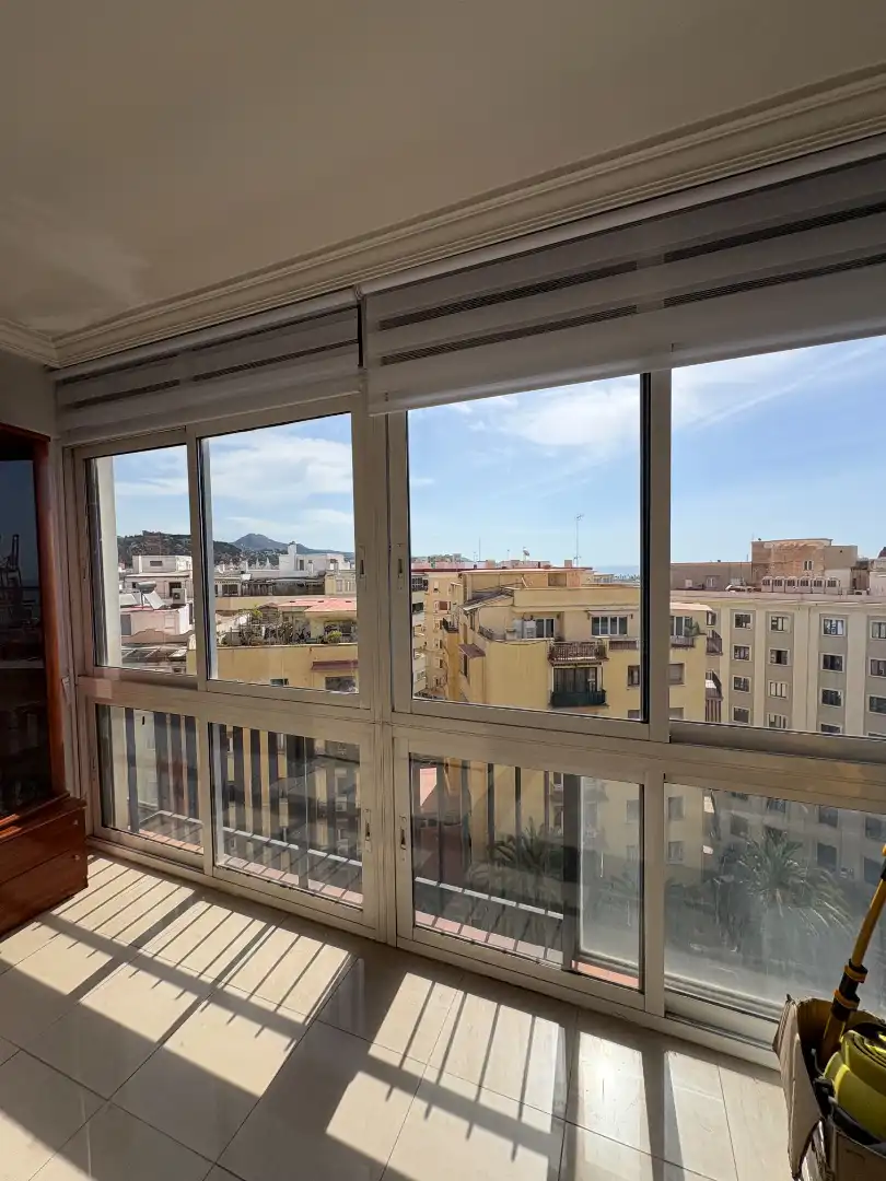 Vista exterior de Pis de lloguer en Málaga amb Aire condicionat, Moblat i Forn