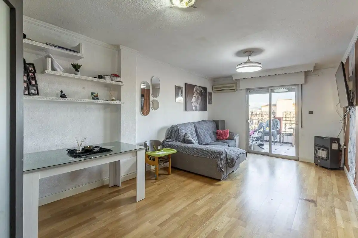 Sala de estar de Piso en venta en Atarfe con Terraza