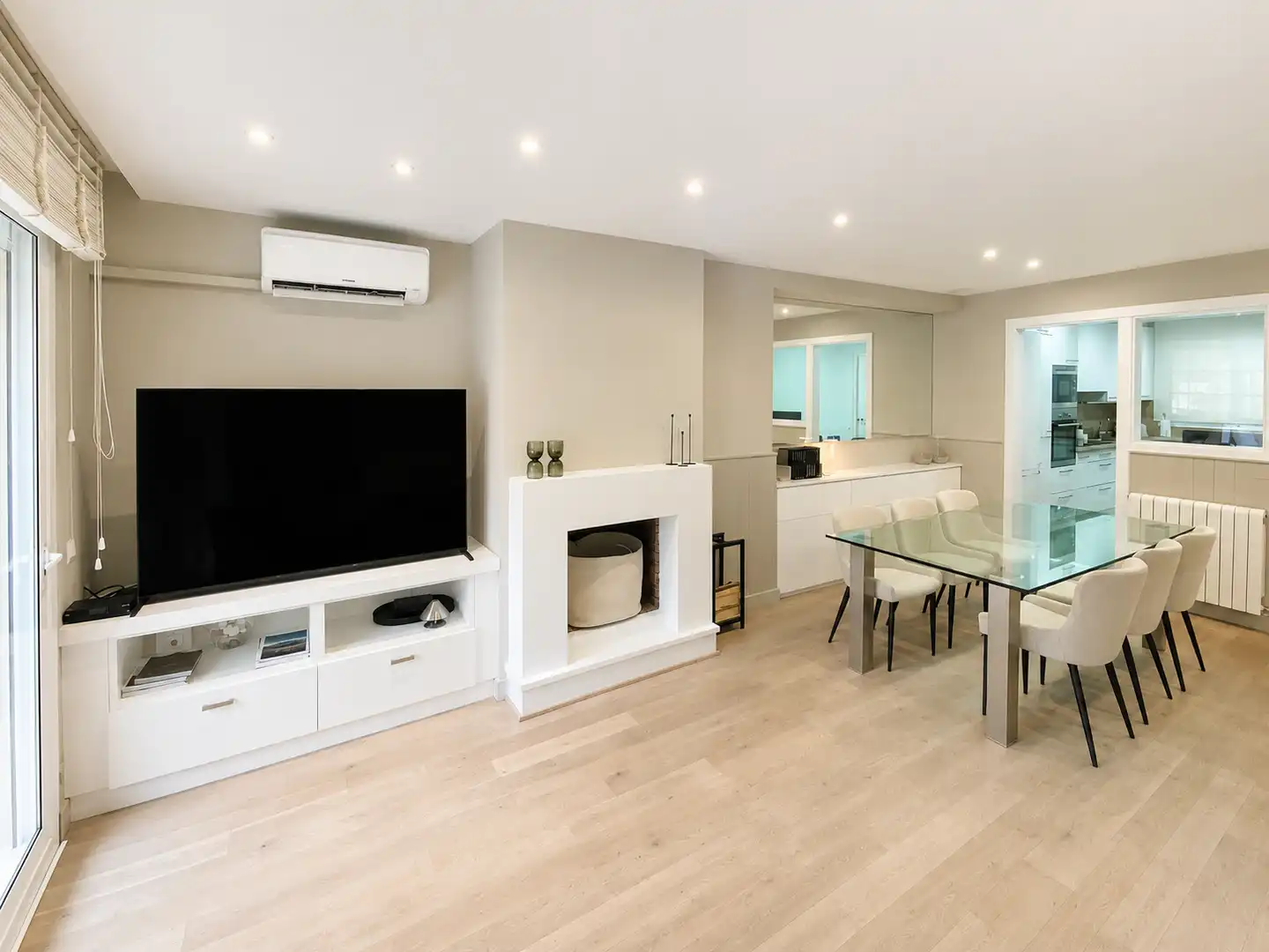 Sala de estar de Casa o chalet en venta en Sant Andreu de Llavaneres con Aire acondicionado, Calefacción y Jardín privado