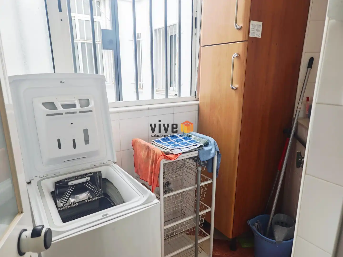 Küche von Wohnung zur Miete in Sevilla mit Klimaanlage, Heizung und Terrasse