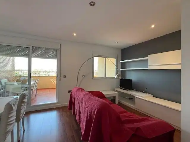 Living room of Apartments for rent in Murcia  with Air Conditioner, Heating and Terrace