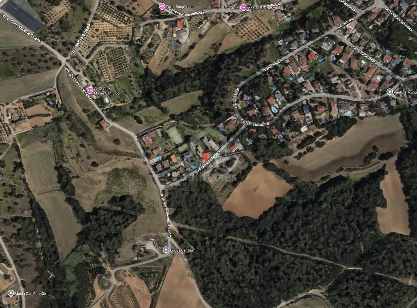 Vista exterior de Casa o chalet en venta en Lliçà d'Amunt con Aire acondicionado, Jardín privado y Terraza