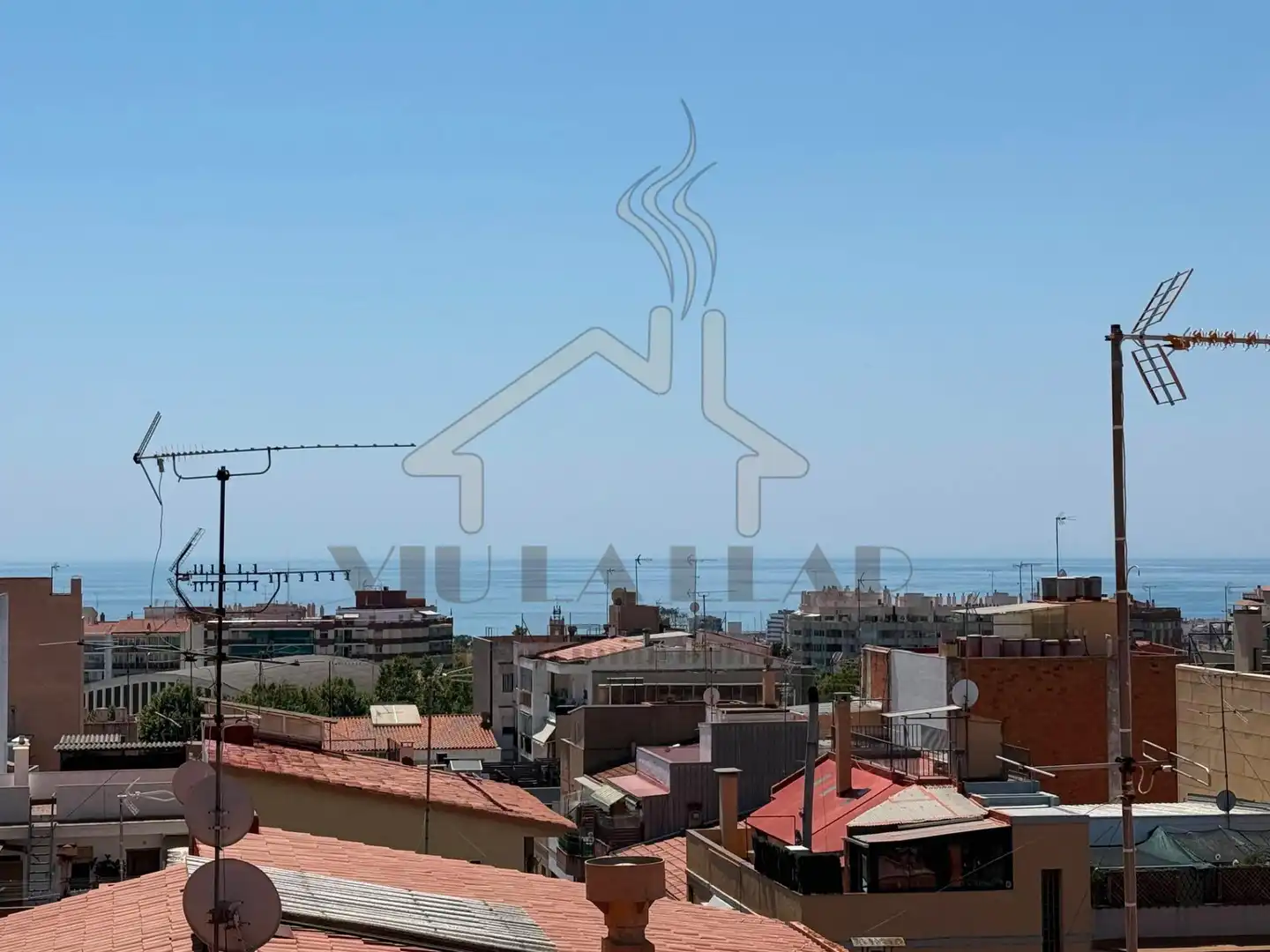 Vista exterior de Pis en venda en Mataró amb Aire condicionat i Calefacció