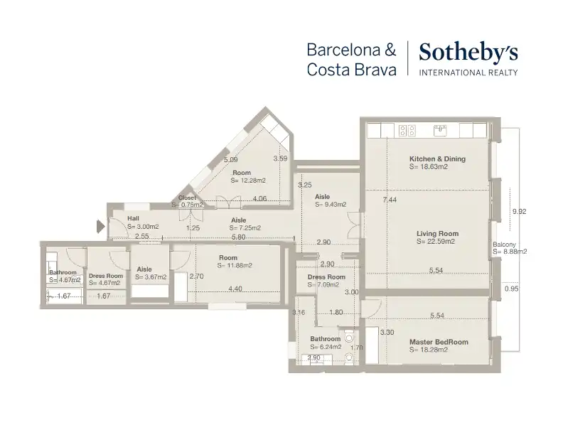 Appartement compact avec piscine à vendre à Carrer de Girona, imagen 82
