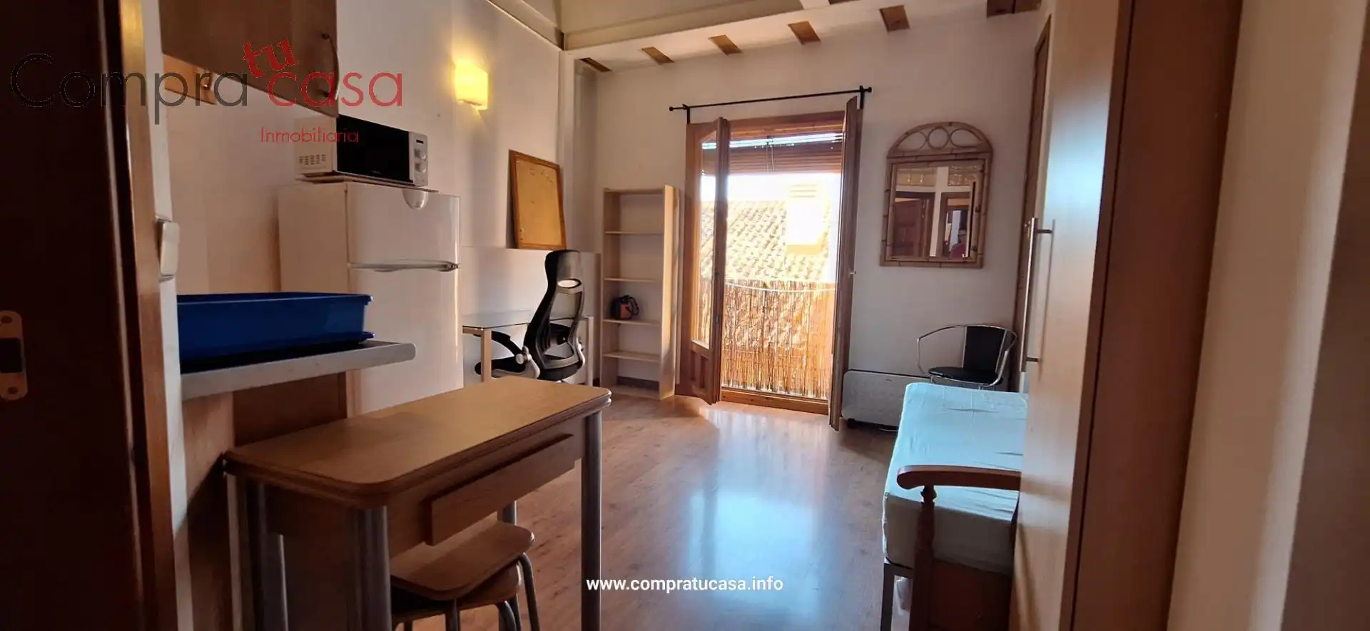 Estudio de alquiler en Segovia con Calefacción, Amueblado y Balcón