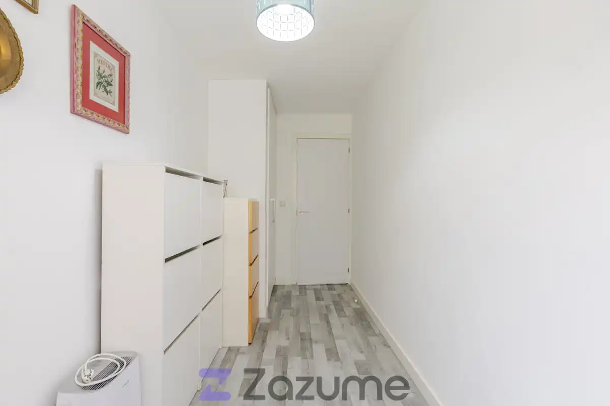 Schlafzimmer von Wohnung zur Miete in Madrid mit Klimaanlage, Heizung und Parkett