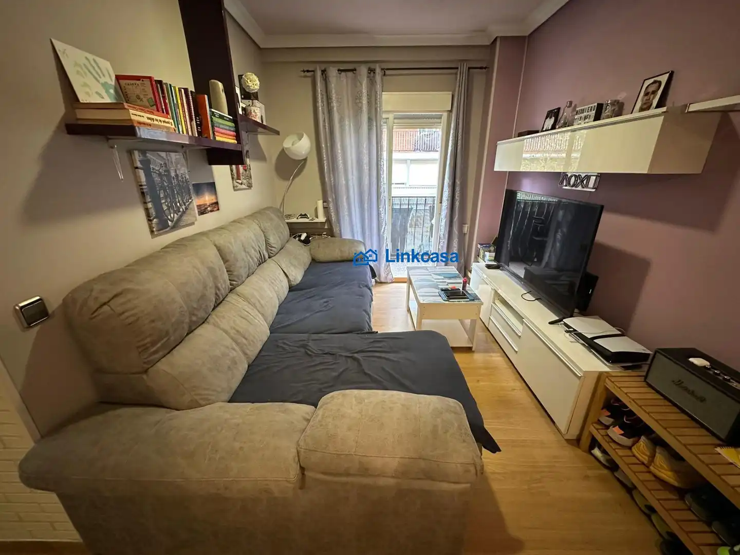 Sala d'estar de Pis en venda en Madrid amb Calefacció i Terrassa