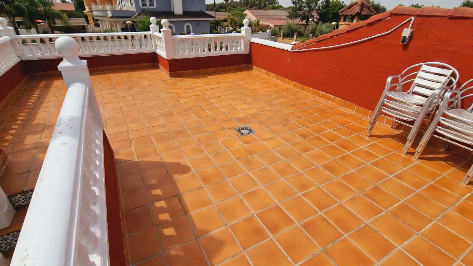 Terrassa de Casa o xalet en venda en Córdoba amb Aire condicionat, Calefacció i Jardí privat