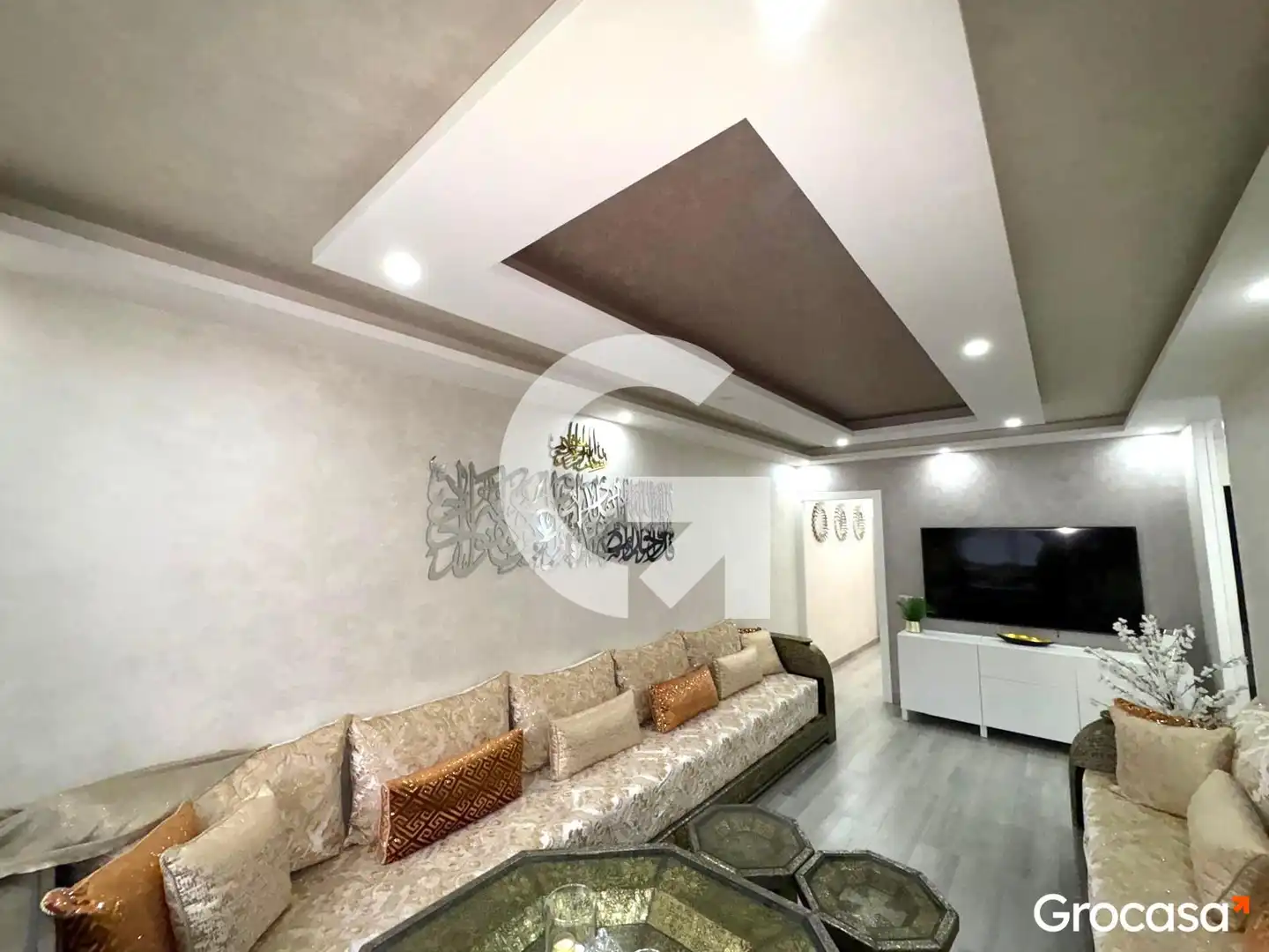 Living room of Flat for sale in Mataró  with Furnished, Oven and Washing machine