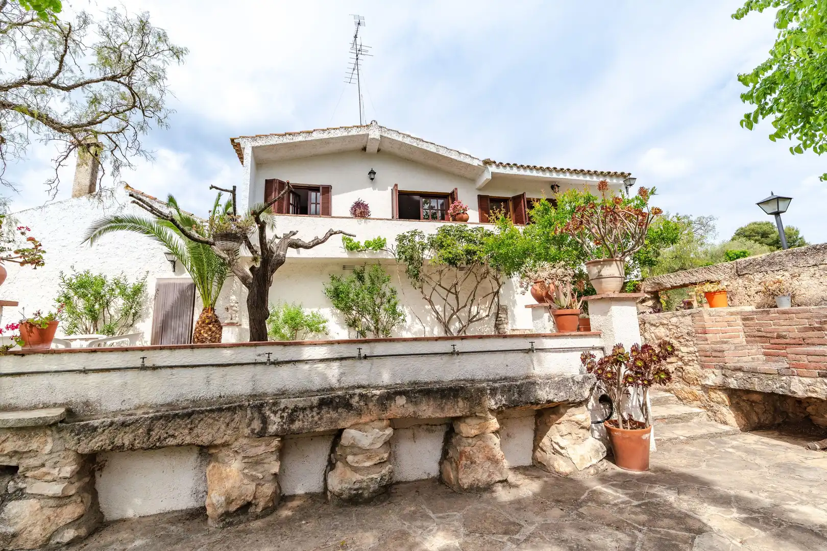 Vista exterior de Casa o xalet en venda en Vespella de Gaià amb Jardí privat, Traster i Balcó