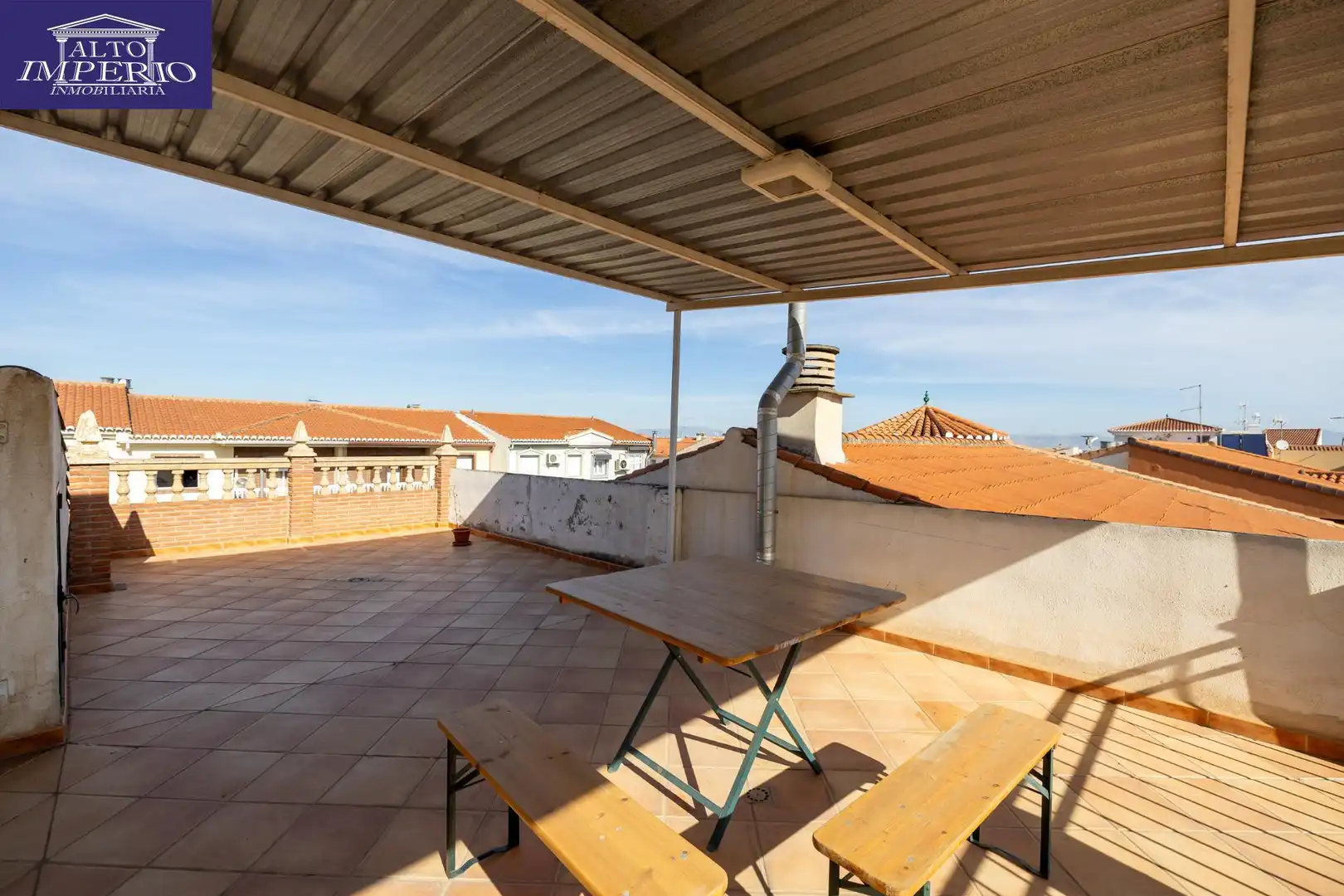 Terrassa de Casa adosada en venda en Churriana de la Vega