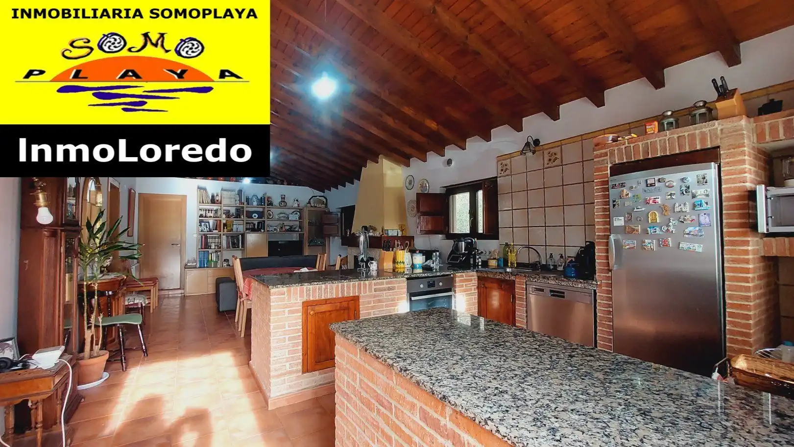 Cocina de Casa o chalet en venta en Ribamontán al Monte con Calefacción y Jardín privado