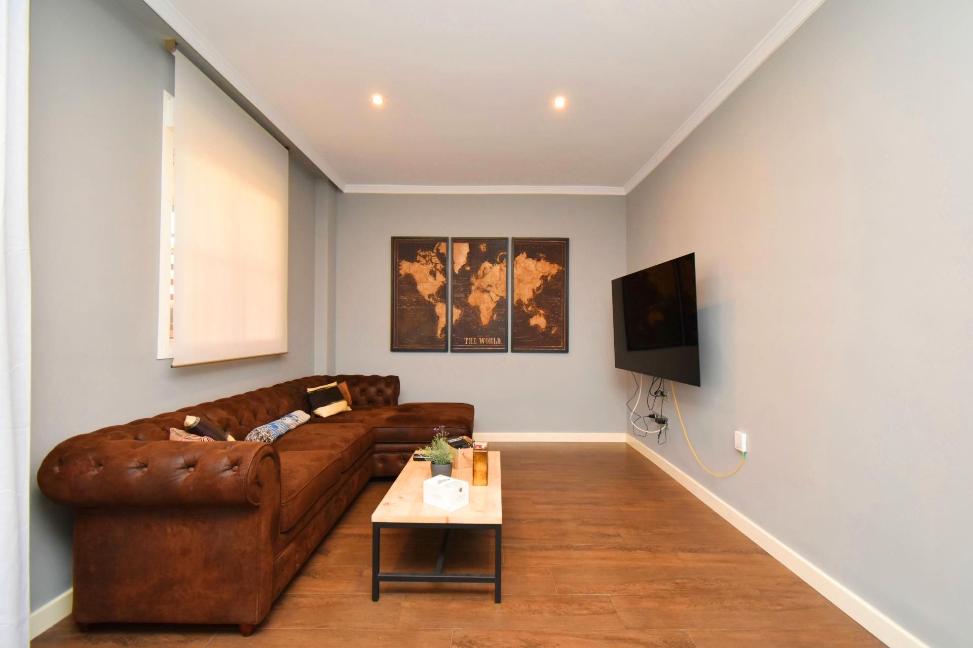 Sala d'estar de Pis en venda en El Ejido amb Aire condicionat, Parquet i Terrassa