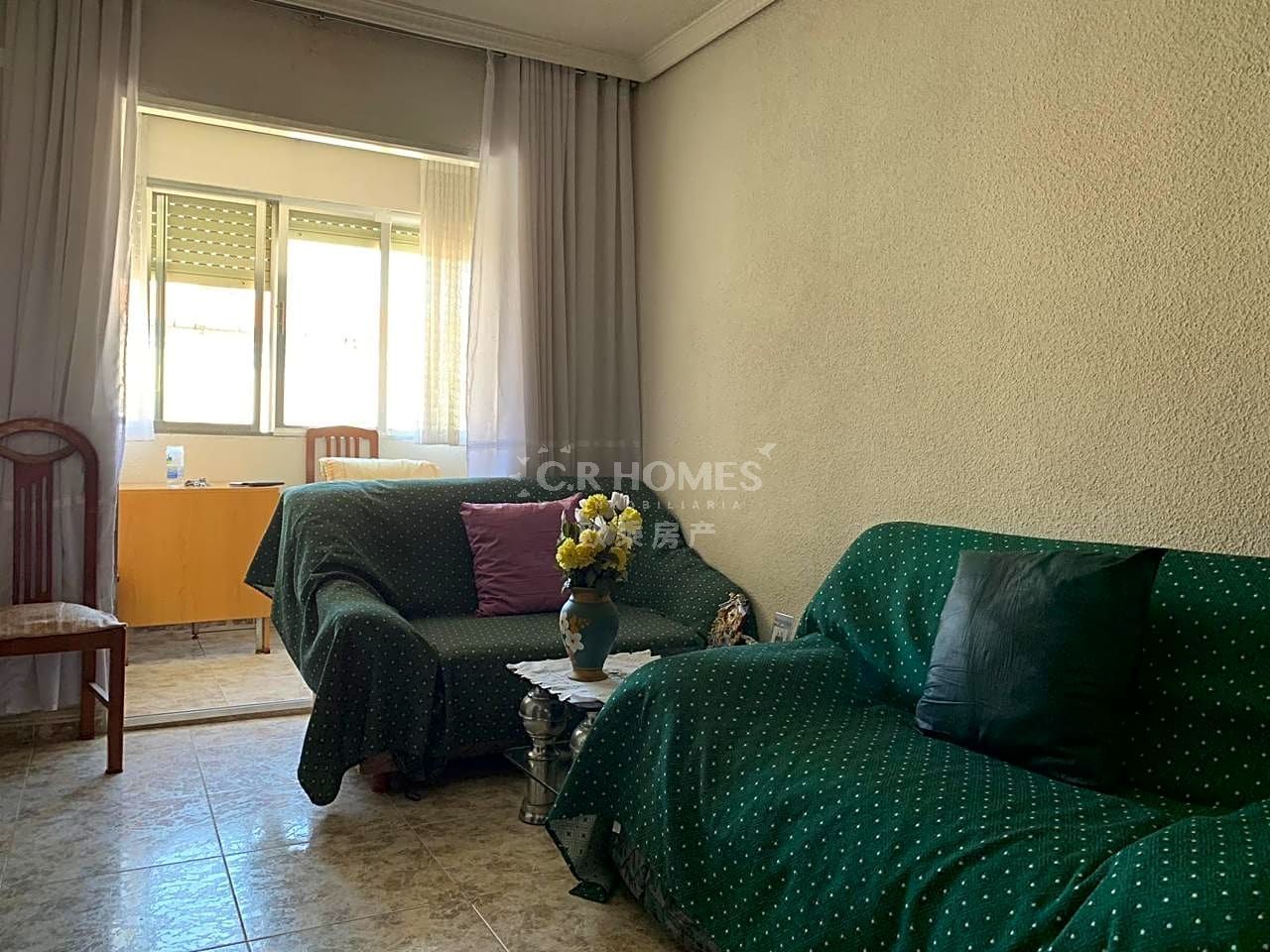 Sala d'estar de Pis en venda en Getafe amb Aire condicionat i Calefacció